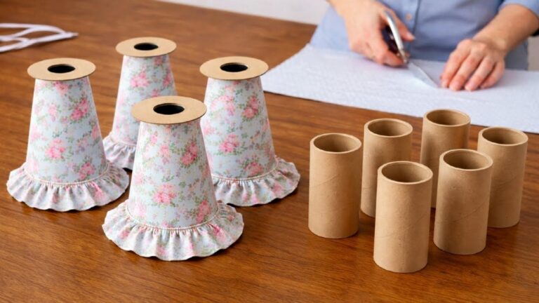 This simple idea transforms cardboard rolls into adorable dolls… you won’t want to miss it!