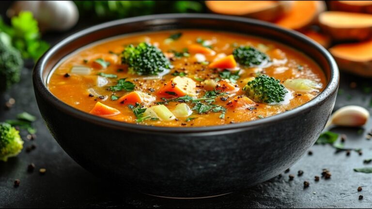 This simple vegetable soup transforms leftovers into a creamy, healthy masterpiece…