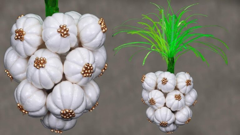 This forgotten trick turns cotton into stunning garlic décor…