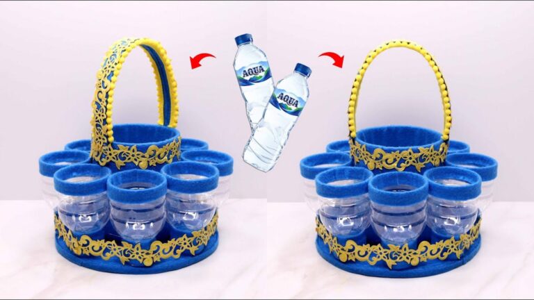 This forgotten trick transforms plastic bottles into stunning home decor…