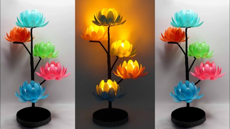 An old trick transforms plastic spoons into stunning candle holders you won’t want to miss…