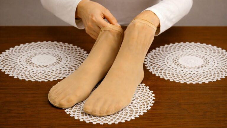 This simple trick transforms old tights into stunning home decor…