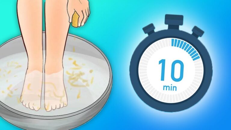 This simple foot soak transforms tired feet into pure relaxation…