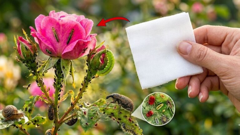 Eliminate Ants and Aphids on Roses Forever with 2 Simple Methods!