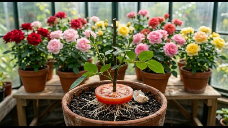Root Rose Cuttings in Just 7 Days with This Simple Trick!