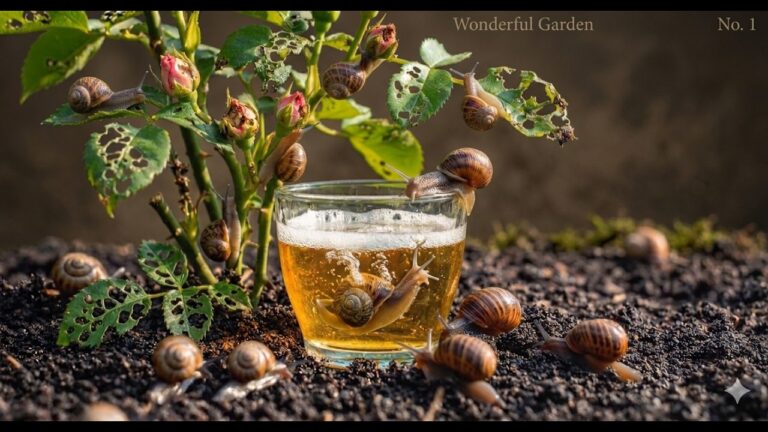 6 Amazing Beer Tricks to Save Your Roses from Snails Instantly!