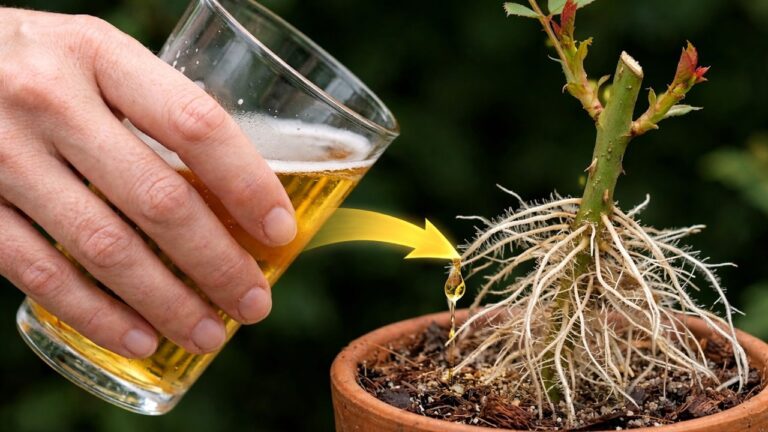 Root 10 Rose Cuttings Overnight with This Simple 100% Natural Beer Trick!