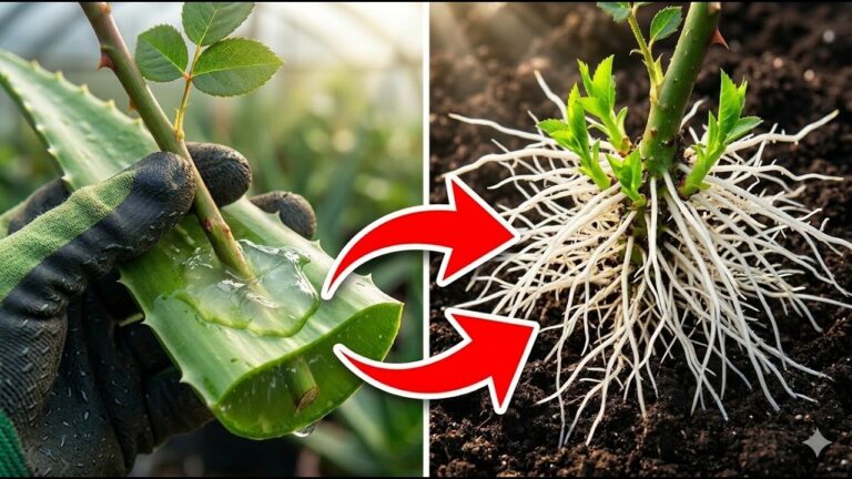 10 Simple Steps to Grow Aloe Vera and Rose Cuttings Overnight!