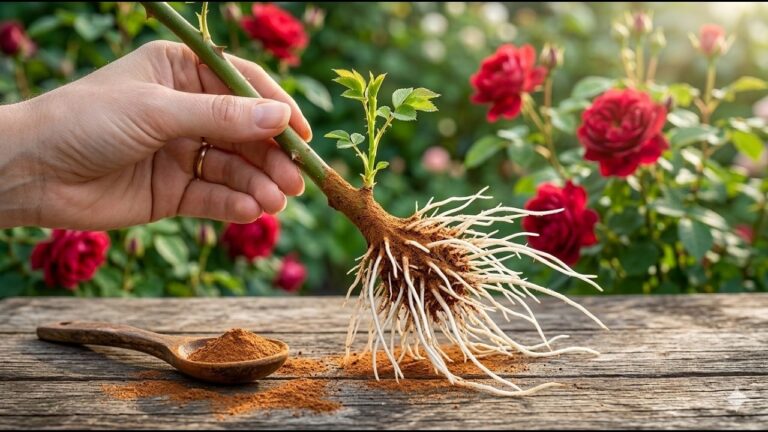 Discover 5 Simple Steps to Root Rose Cuttings with Just Cinnamon Naturally!