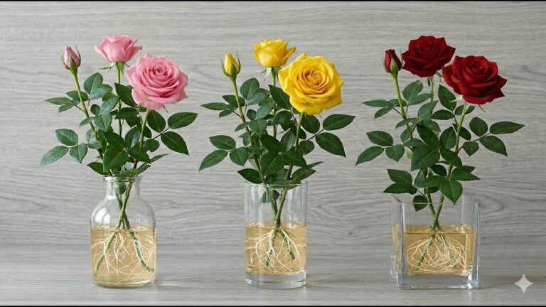 21 Days to Grow Beautiful Roses in Water: Discover the Hydroponic Secret!