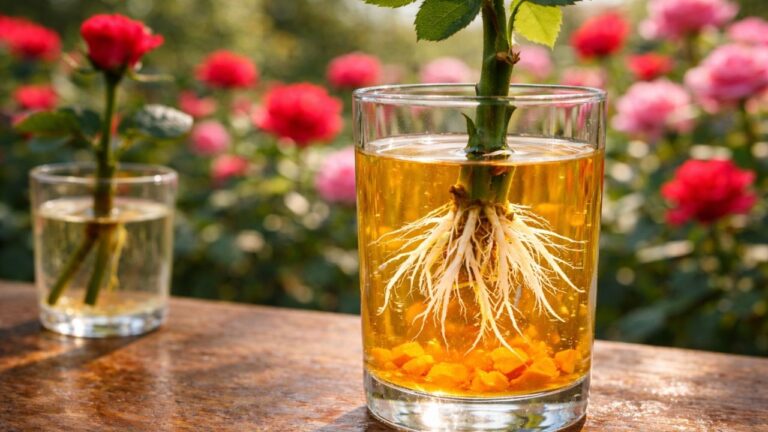 Grow Roots Overnight: 1 Simple Trick for Stunning Rose Cuttings!