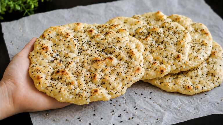 3-Ingredient Bread Recipe: Just Oats and Water for a Quick, Healthy Treat!
