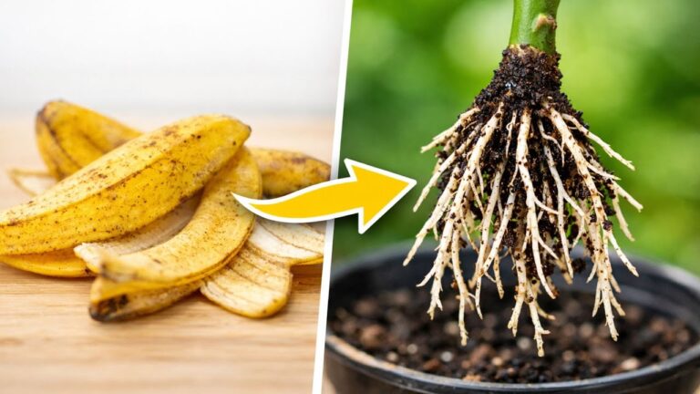 5 Easy Tips: Use Banana Peels for Faster Rooting of Rose Cuttings Naturally