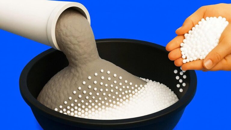 5 Incredible Ways Mixing Cement with Crushed Foam Will Transform Your Projects!