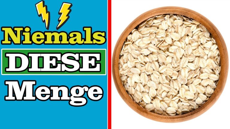 The 5 Surprising Reasons to Limit Your Daily Oatmeal Intake for Better Health