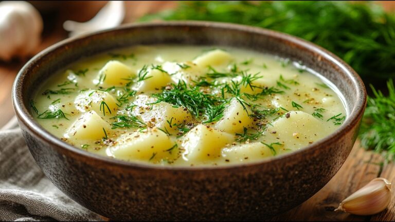 10 Reasons This Creamy Vegan Potato Dill Soup Will Comfort You!