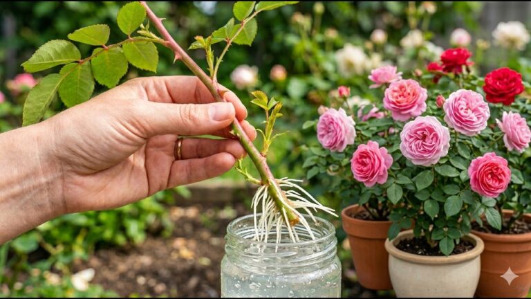 5 Easy Steps to Propagate Roses and Grow Your Own Beautiful Garden 🌹