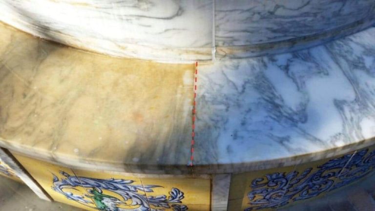 Revive Your Faded Outdoor Marble with This Simple Trick