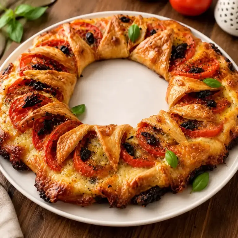Mozzarella-Tomato Crown: A Delicious Showstopper Recipe to Share