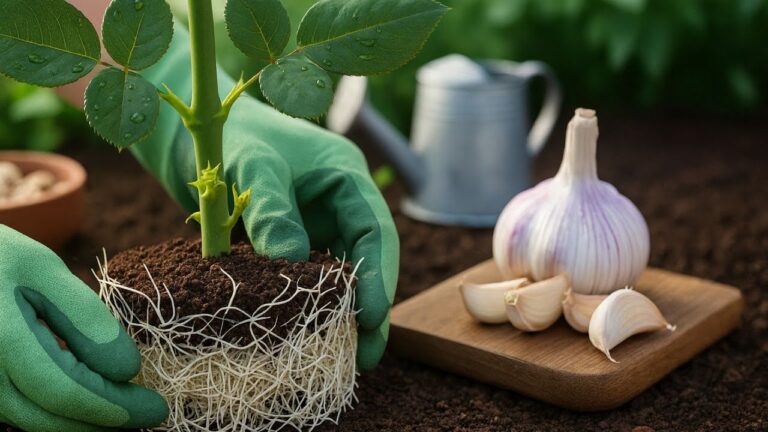Root Rose Cuttings 500% Faster with This Unique Garlic Method