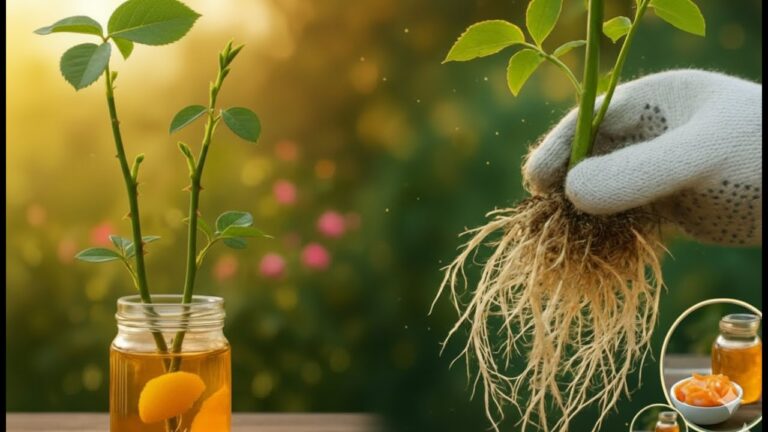 Grow 999 Roots Overnight: Simple Water Trick for Rose Cuttings!