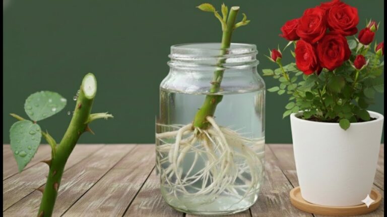 Grow 1001 Roots from Rose Cuttings with This One Simple Trick!
