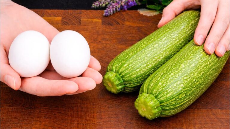 10-Minute Zucchini and Eggs Dinner Better than Meat You’ll Love!