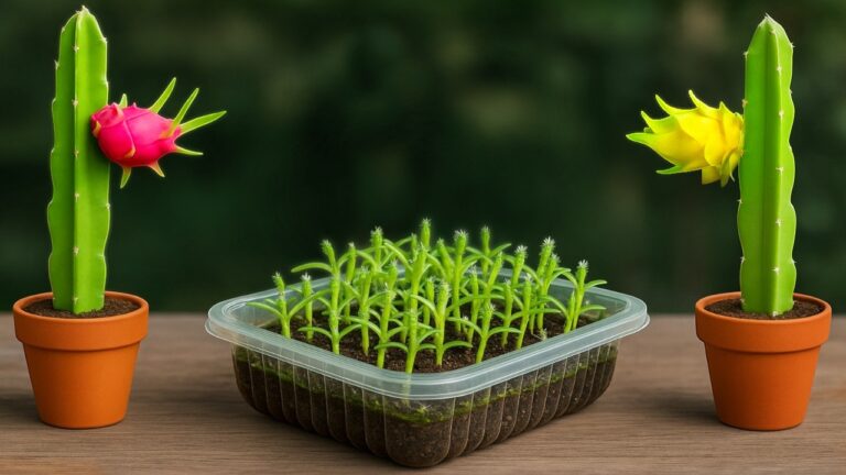 7 Steps to Grow Dragon Fruit from Seeds: Your Guide to a Thriving Pitahaya Plant!