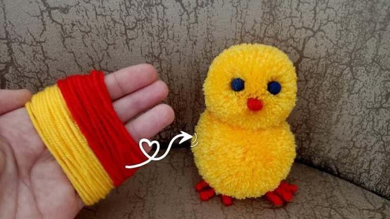 10 Simple Steps to Create Adorable Pom Pom Chickens 🐥