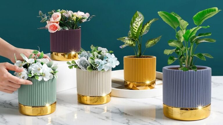 5 Simple Steps to Create Beautiful Cement Flower Vases for Your Home Decor