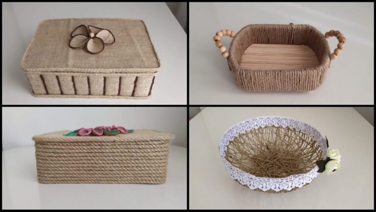 4 Stunning Jute Basket Ideas You Can Create Today!