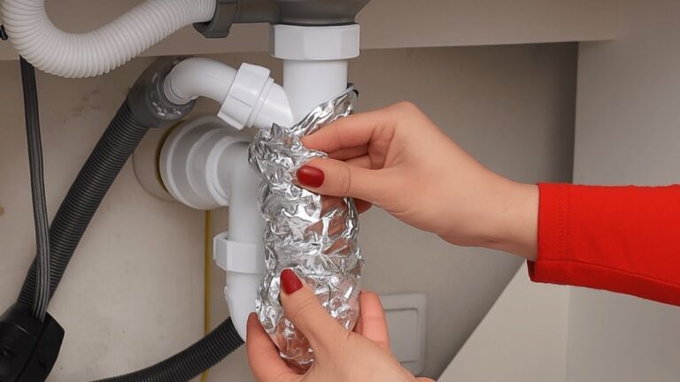 5 Genius Ways to Use Aluminum Foil for a Cleaner Under-Sink Area