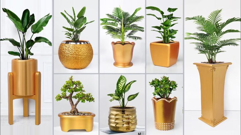 10 Stunning DIY Cement Flower Vases You Can Make Today!