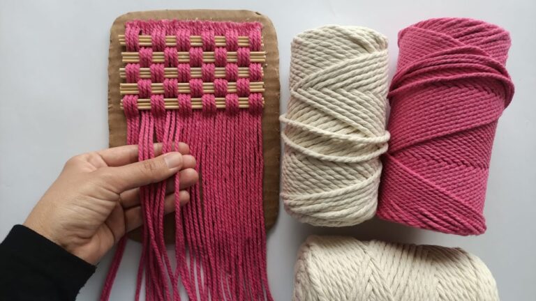 10 Creative DIY Basket Ideas Using Cardboard and Macrame Rope