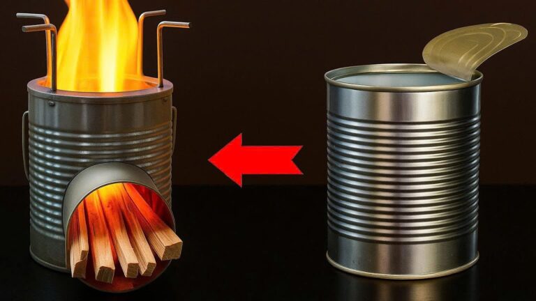 7 Easy Steps to Build a Tin Can Rocket Stove for Your Next Camping Adventure