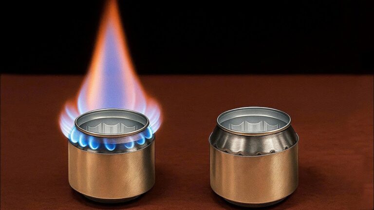 5 Easy Steps to Make a Mini Alcohol Stove from a Coca-Cola Can for Camping