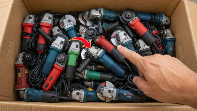 Turn Your Broken Angle Grinder into 7 Million-Dollar DIY Projects!