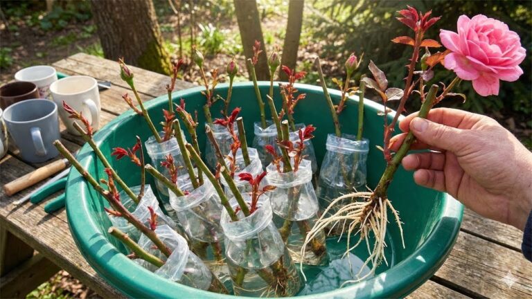 3 Simple Steps to Easily Propagate Roses at Home 🌹