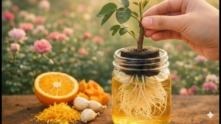 Revive Your Rose Cuttings: 1 Cup of This Water for Rapid Rooting!