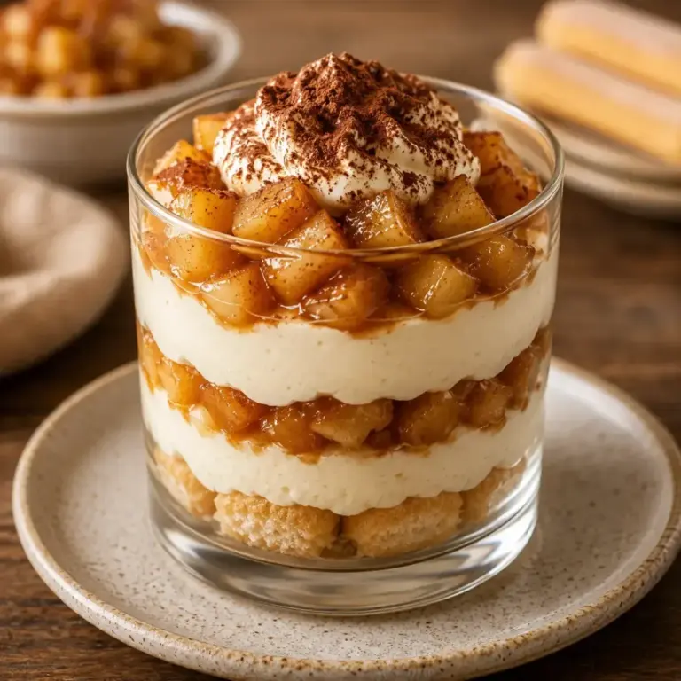 Caramelized Apple Tiramisu Cups: A Delectable Dessert Recipe