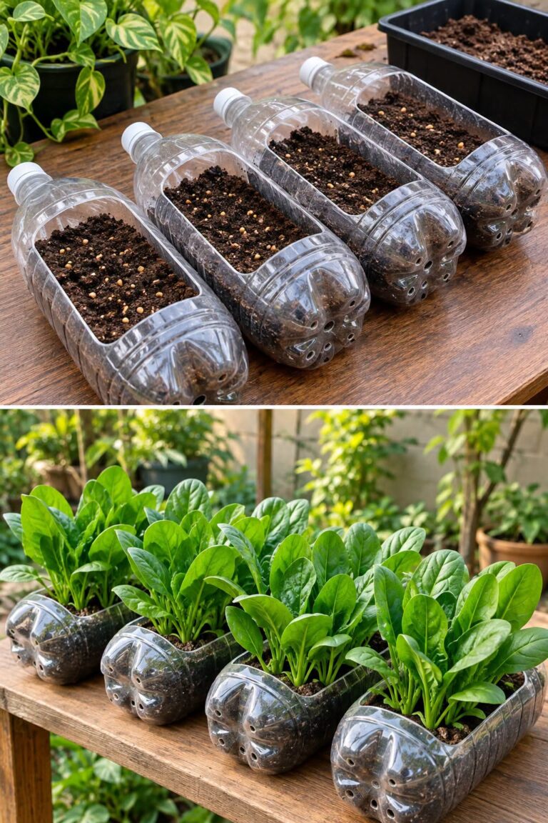 Simple Steps to Grow Spinach Successfully in 2-Liter Bottles