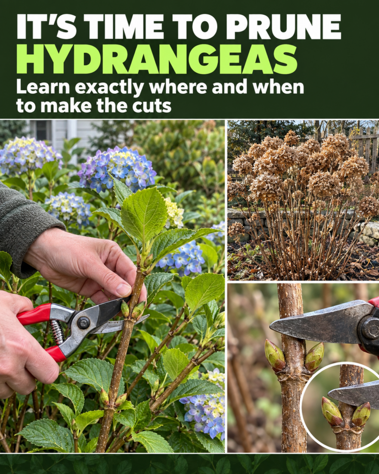 Time to prune hydrangeas? Here’s exactly when and where to make the cuts…